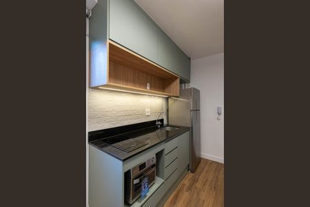 Studio para alugar com 24m², 1 quarto e sem vaga Studio para alugar com 24m², 1 quarto e sem vagaCozinha