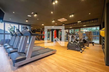 Studio para alugar com 22m², 0 quarto e sem vaga Studio para alugar com 22m², 0 quarto e sem vagaAcademia