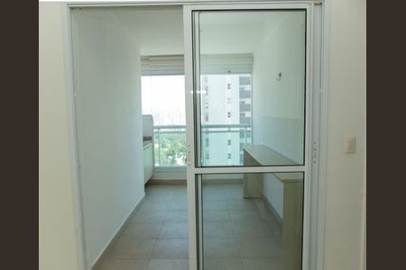 Vista da Sala de apartamento para alugar com 1 quarto, 45m² em Santo Amaro, São Paulo