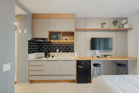 Studio de kitnet/studio para alugar com 1 quarto, 24m² em Pinheiros, São Paulo