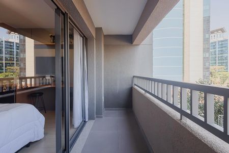 Varanda Studio de kitnet/studio para alugar com 1 quarto, 24m² em Pinheiros, São Paulo