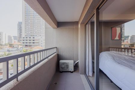 Varanda Studio de kitnet/studio para alugar com 1 quarto, 24m² em Pinheiros, São Paulo