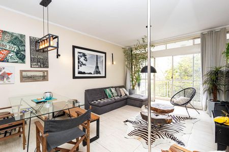 Sala de apartamento à venda com 3 quartos, 124m² em Paraíso, São Paulo
