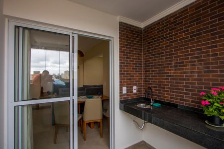 Varanda de apartamento para alugar com 2 quartos, 55m² em Jardim, Santo André