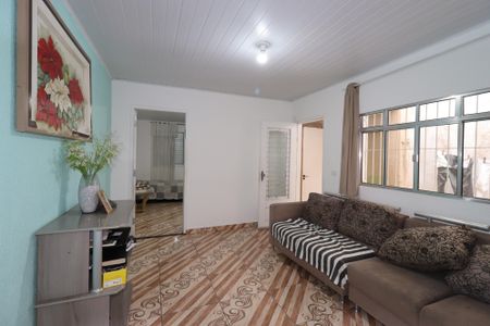 Casa 1 - Sala de casa à venda com 2 quartos, 250m² em Jardim Jamaica, Santo André