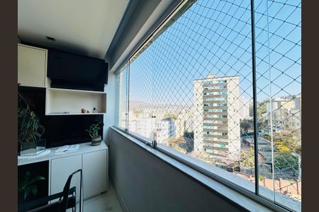 Varanda de apartamento à venda com 3 quartos, 90m² em Luxemburgo, Belo Horizonte