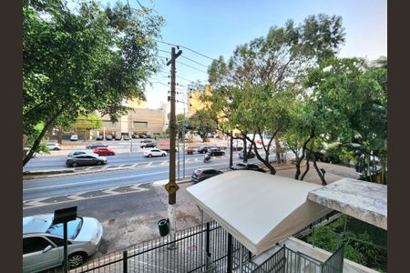 Vista da Sala de apartamento para alugar com 2 quartos, 62m² em Indianópolis, São Paulo