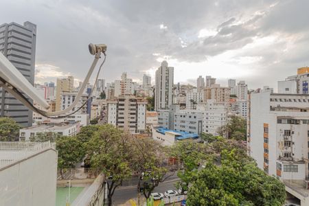 Vista da Sala de apartamento à venda com 3 quartos, 106m² em Santo Antônio, Belo Horizonte