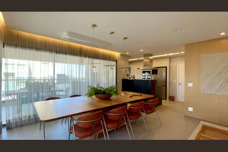 Sala de Jantar de apartamento à venda com 3 quartos, 195m² em Sumarezinho, São Paulo