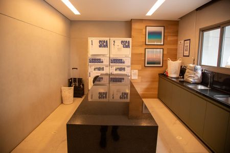 Studio à venda com 31m², 1 quarto e sem vagaLavanderia