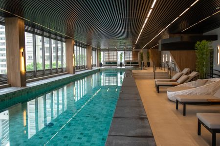 Studio à venda com 31m², 1 quarto e sem vagaPiscina Coberta