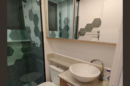 Banheiro  de apartamento para alugar com 2 quartos, 43m² em Jardim Ibirapuera, Campinas