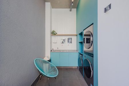 Studio para alugar com 36m², 1 quarto e 1 vagaLavanderia