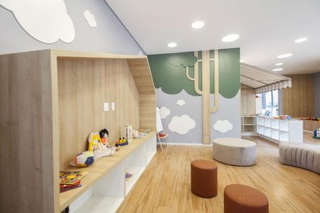 Apartamento para alugar com 88m², 2 quartos e 1 vagaCondomínio - Brinquedoteca e Salão Infantil