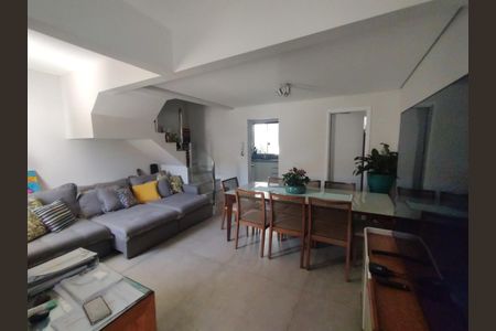Sala de casa à venda com 3 quartos, 118m² em Santa Amelia, Belo Horizonte