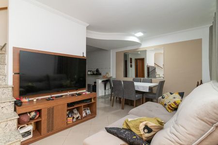 Sala de casa de condomínio à venda com 3 quartos, 53m² em Vila Santa Teresa, São Paulo