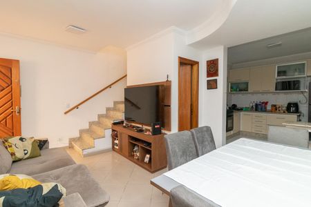 Sala de casa de condomínio à venda com 3 quartos, 53m² em Vila Santa Teresa, São Paulo