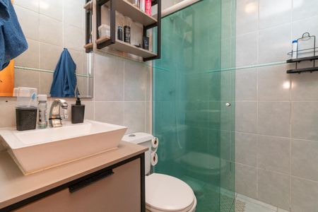 Casa de condomínio à venda com 53m², 3 quartos e 1 vagaBanheiro da Suíte