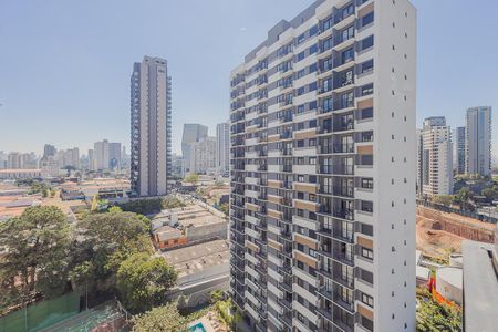 Vista da Sala de apartamento para alugar com 1 quarto, 29m² em Pinheiros, São Paulo