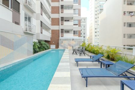 Studio para alugar com 17m², 1 quarto e sem vaga Studio para alugar com 17m², 1 quarto e sem vagaÁrea comum - Piscina