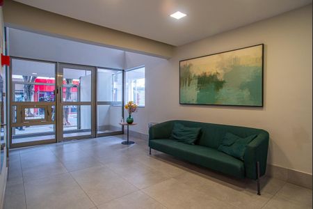 Studio para alugar com 17m², 1 quarto e sem vaga Studio para alugar com 17m², 1 quarto e sem vagaHall de entrada