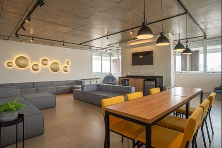 Studio para alugar com 17m², 1 quarto e sem vaga Studio para alugar com 17m², 1 quarto e sem vagaÁrea comum - Salão de festas