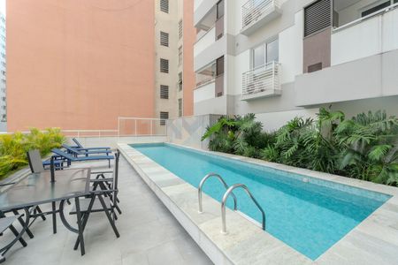 Studio para alugar com 17m², 1 quarto e sem vaga Studio para alugar com 17m², 1 quarto e sem vagaÁrea comum - Piscina