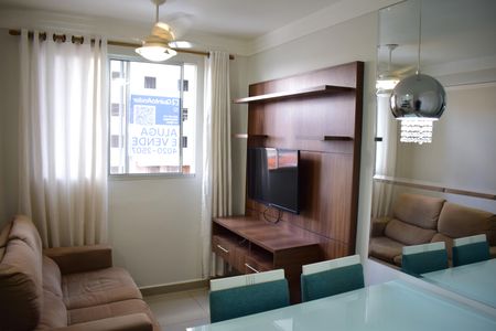 Sala de apartamento para alugar com 2 quartos, 53m² em City Ribeirão, Ribeirão Preto