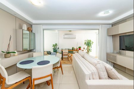 Sala de apartamento para alugar com 3 quartos, 95m² em Alto Caiçaras, Belo Horizonte