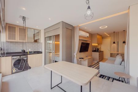 Varanda de apartamento para alugar com 1 quarto, 44m² em Ibirapuera, São Paulo