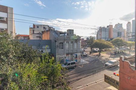 Vista da Sala/Quarto de apartamento para alugar com 1 quarto, 32m² em Cidade Baixa, Porto Alegre