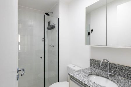 Banheiro de kitnet/studio à venda com 1 quarto, 30m² em Consolação, São Paulo