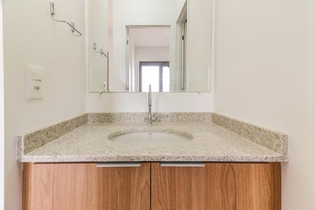 Banheiro Social de apartamento para alugar com 1 quarto, 45m² em Vila Sonia, São Paulo