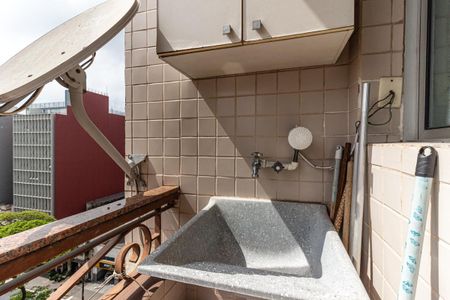 Varanda da Sala de apartamento à venda com 1 quarto, 60m² em Campos Elíseos, São Paulo