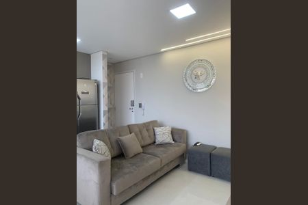 Sala de apartamento à venda com 2 quartos, 48m² em Parque das Nações, Santo André