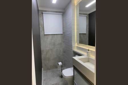 Banheiro 1 de apartamento à venda com 2 quartos, 48m² em Parque das Nações, Santo André