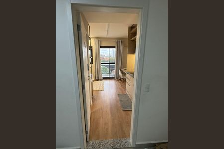 Entrada de apartamento à venda com 1 quarto, 27m² em Jardim das Acacias, São Paulo