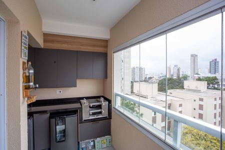 Varanda da Sala de apartamento à venda com 2 quartos, 46m² em Centro, Diadema
