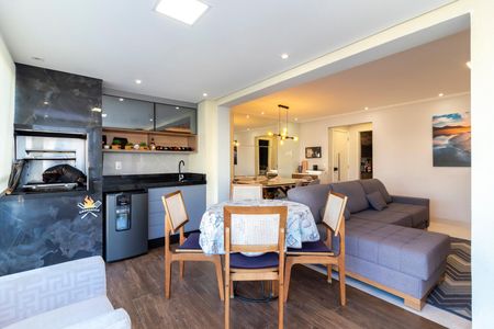 Varanda Gourmet de apartamento à venda com 3 quartos, 110m² em Lauzane Paulista, São Paulo