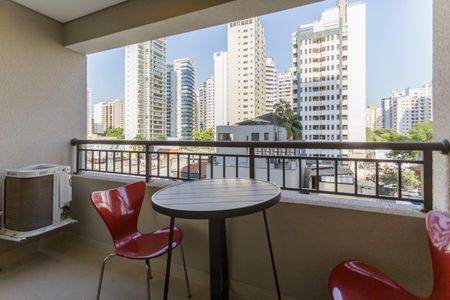 Varanda de kitnet/studio para alugar com 1 quarto, 29m² em Planalto Paulista, São Paulo
