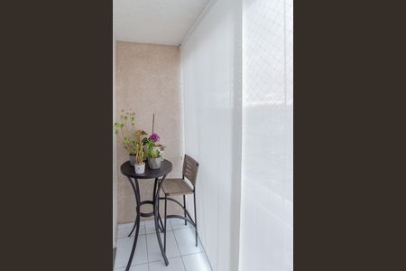 Varanda da Sala de apartamento à venda com 2 quartos, 54m² em Jardim Modelo, São Paulo