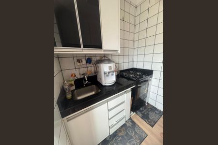 Cozinha de apartamento para alugar com 3 quartos, 59m² em Cazeca, Uberlândia