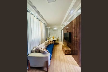Sala de apartamento para alugar com 3 quartos, 59m² em Cazeca, Uberlândia