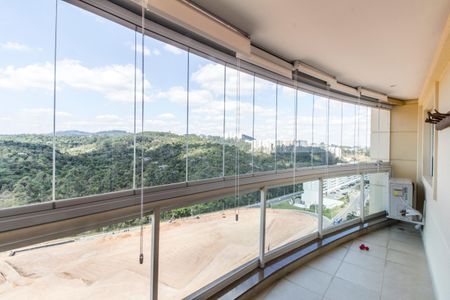 Varanda de apartamento para alugar com 3 quartos, 113m² em Tamboré, Santana de Parnaíba