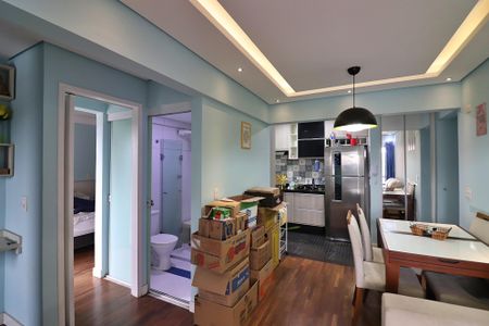 Sala de apartamento à venda com 2 quartos, 52m² em Baeta Neves, São Bernardo do Campo