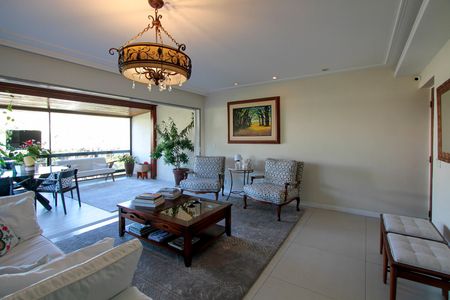 Sala de apartamento à venda com 4 quartos, 360m² em Barra da Tijuca, Rio de Janeiro