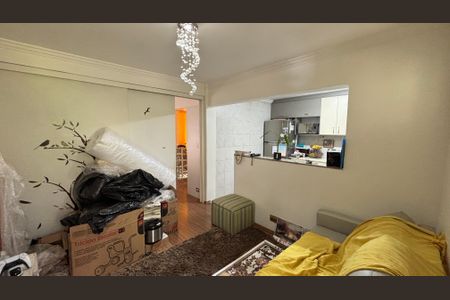 Sala de apartamento à venda com 1 quarto, 65m² em Vila Lea, Santo André