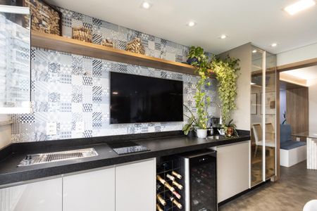 Varanda de apartamento à venda com 3 quartos, 136m² em Vila Anastácio, São Paulo