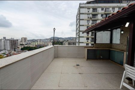 Varanda da Sala de apartamento à venda com 2 quartos, 61m² em Maracanã, Rio de Janeiro