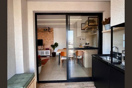 Sacada da Sala de apartamento à venda com 2 quartos, 69m² em Jardim Guanabara, Campinas